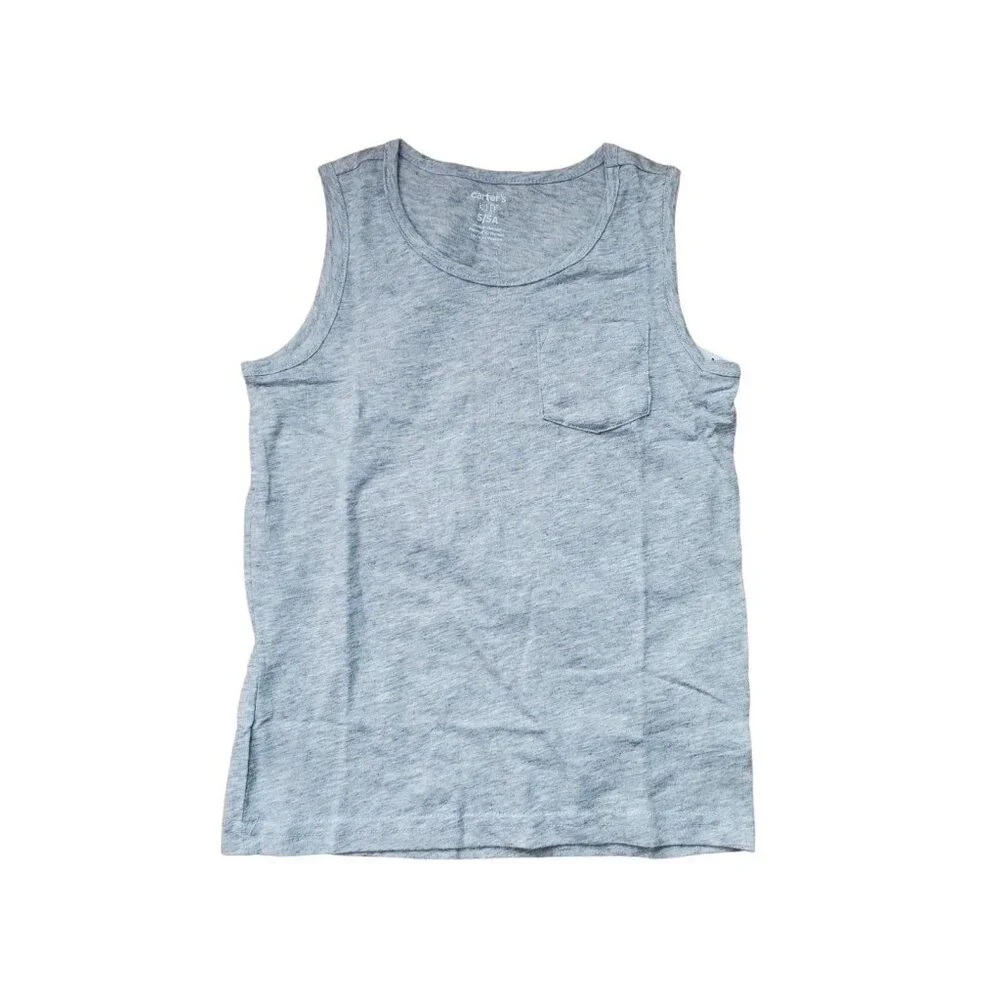 NEW Boys Carter's Set of 3 Sleeves Tank‎ Top Shirts Size 5